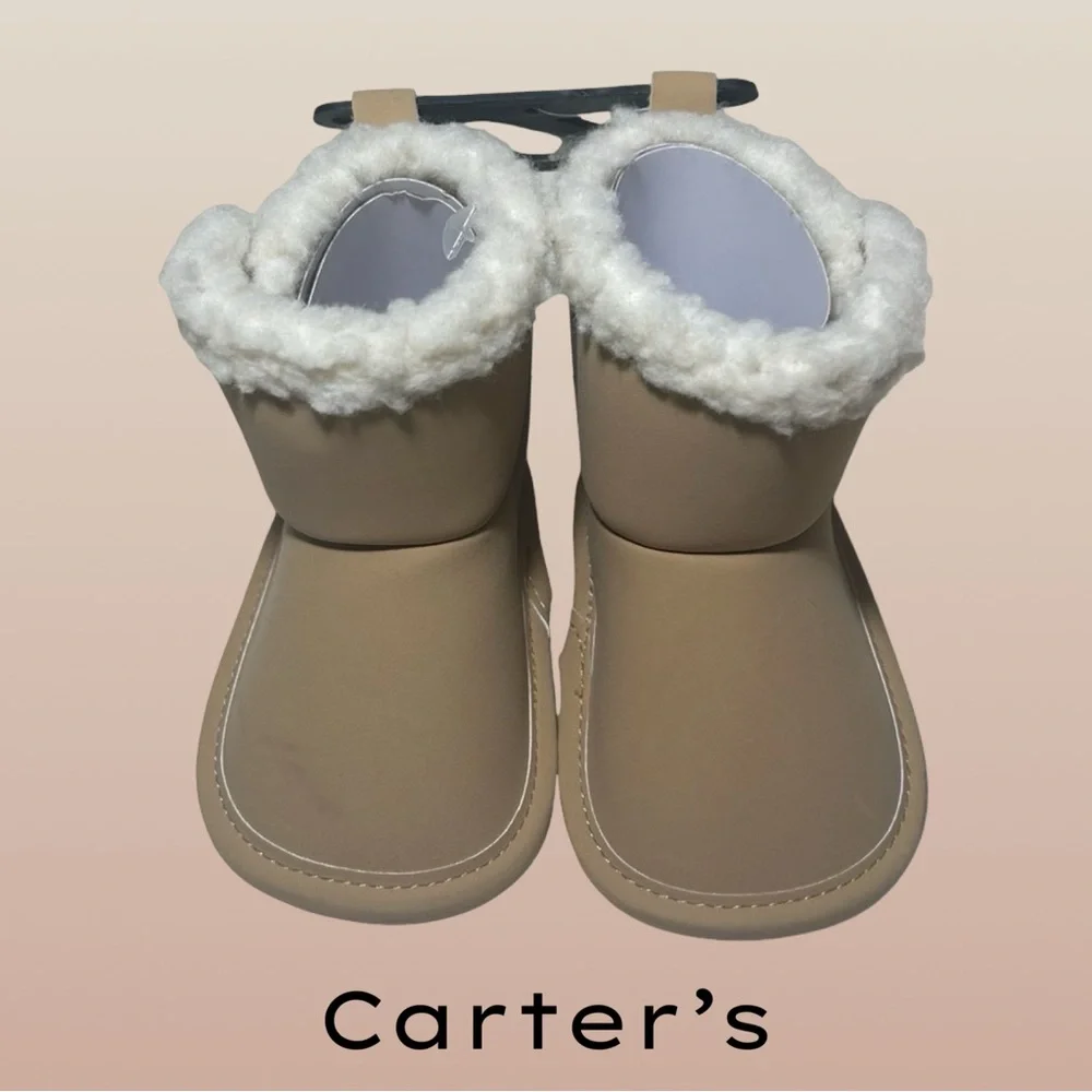 Carter's Tan Baby Walker Boots